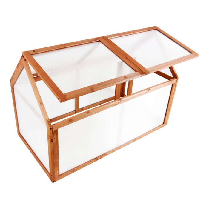 Leisure Season Portable Cold Frame Mini Greenhouse & Reviews Wayfair